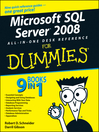 Microsoft SQL ServerTM 2008 All-in-One Desk Reference For Dummies®